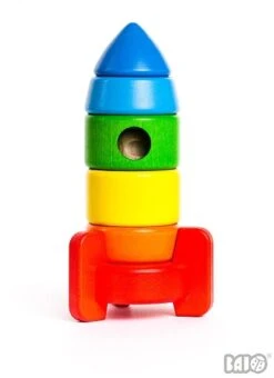 Rakete, Groß - Farbig