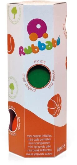 Rubbabu - Set 3 Mini Ballen -Trixie Verkäufe rubbabu set 3 mini ballen 2