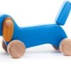 Schiebetier Schiebelaufrad Nachziehspielzeug Ziehtier Holz - Hund Dackel Puppy Blau -Trixie Verkäufe schiebetier schiebelaufrad nachziehspielzeug ziehtier holz hund dackel puppy blau