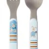 SIGIKID 24874 Kinder-Besteck Semmel Bunny Mädchen Und Jungen Besteckset Gabel&Löffel Empfohlen Ab Geburt Blau