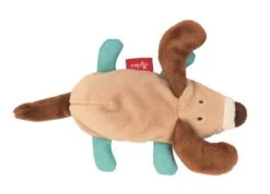 SIGIKID 42243 Granulat Hund Red Stars Mädchen Und Jungen Babyspielzeug Empfohlen Ab 3 Monaten Beige