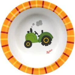 Sigikid Melaminschüssel, Traktor