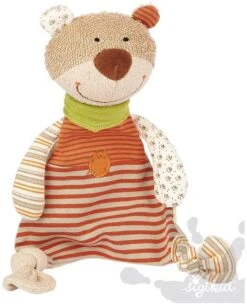 Sigikid Schnuffeltuch Bär, Green