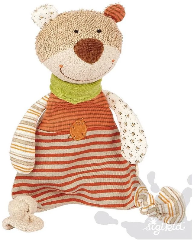 Sigikid Schnuffeltuch Bär, Green 1 Sigikid Schnuffeltuch Bär, Green