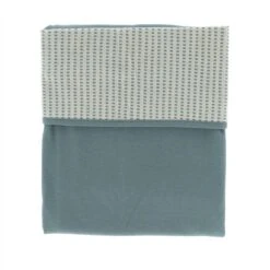 Snoozebaby Bio-Wiegeleinlage Smokey Green - 75x100 Cm
