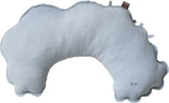 Snoozebaby Fütterungskissen Fresh Blue - 75 X 20 X 15 Cm