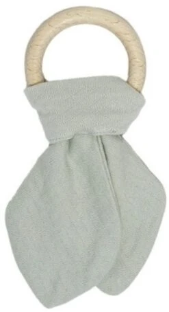 Snoozebaby Holzring Knuddeln Mystic Mint