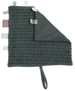 Snoozebaby Kuscheltier Sweet Dreaming Dunkelgrün - 25 X 25cm GOTS