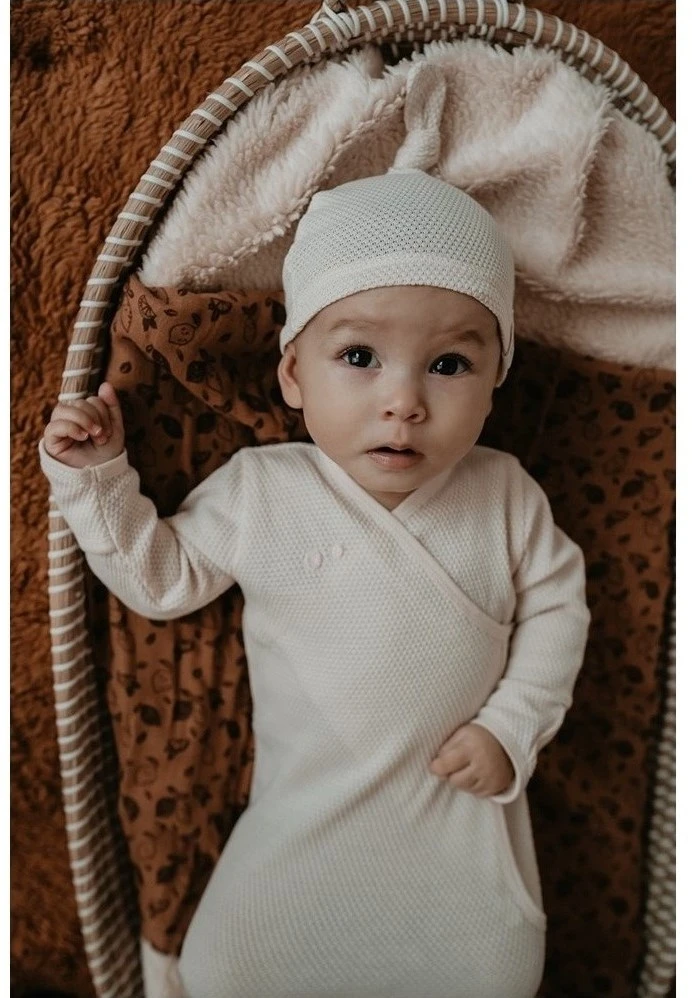 Snoozebaby Neugeborenen-Kokon Inkl. Mütze Peach Blush - 0-3 Monate 3 Snoozebaby Neugeborenen-Kokon Inkl. Mütze Peach Blush - 0-3 Monate – Bild 3