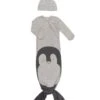 Snoozebaby Neugeborenenkokon Inkl. Mütze Grau Melange Pinguin - 0-3 Monate -Trixie Verkäufe snoozebaby neugeborenenkokon inkl muetze grau melange pinguin 0 3 monate