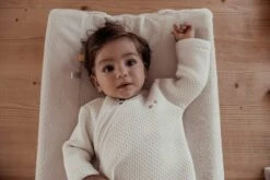 Snoozebaby Wickelauflage Happy Dressing Stone Beige - 45 X 70cm GOTS -Trixie Verkäufe snoozebaby organic changing cover happy dressing 45 x 70cm stone beige 1