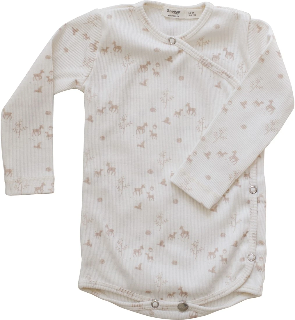 Snoozebaby Strampler Peach Blush - 62/68 1 Snoozebaby Strampler Peach Blush - 62/68