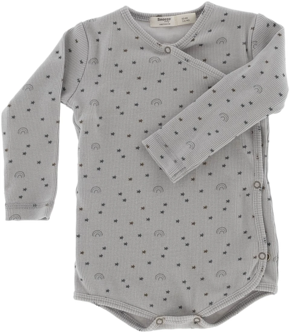 Snoozebaby Strampler Smokey Grün Regenbogen - 62/68 1 Snoozebaby Strampler Smokey Grün Regenbogen - 62/68