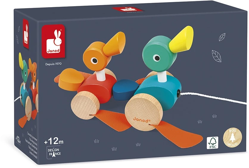 Janod Stapelspiel Entenfamilie 2 Janod Stapelspiel Entenfamilie – Bild 2