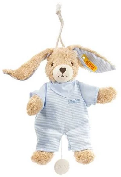 Steiff Hoppel Hase Spieluhr 1 Steiff Hoppel Hase Spieluhr