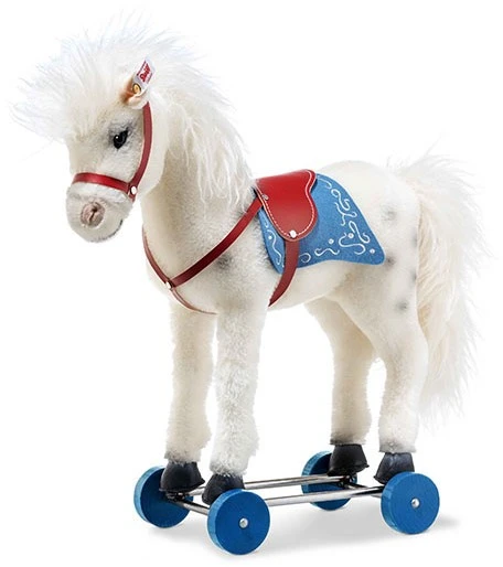 Steiff Olivia Pferd Auf Rädern 1 Steiff Olivia Pferd Auf Rädern