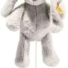 Steiff Soft Cuddly Friends My First Steiff Hoppie Rabbit Music Box, Light Grey -Trixie Verkäufe steiff soft cuddly friends my first steiff hoppie rabbit music box light grey