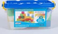 TickiT 73083 Halbtransparenter Farbblock, 50-teilig, Halbtransparent