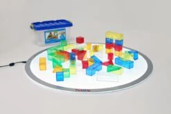 TickiT 73083 Halbtransparenter Farbblock, 50-teilig, Halbtransparent -Trixie Verkäufe tickit 73083 halbtransparenter farbblock 50 teilig halbtransparent 3