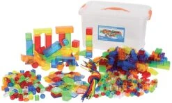 TickiT 73099 Set Mit Farbelementen Für Die Früherziehung, 634-teilig, Rot, Orange, Gelb, Grün, Blau, Lila Und Durchsichtig