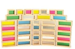 TickiT 73380 Regenbogen-Bausteinset, 36-teilig