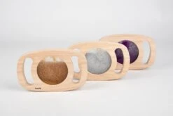 TickiT 73440 Glitzer-Paneele, Leicht Zu Halten, 3 Stück, Gold, Silber & Violett