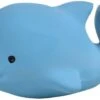 Tikiri Biss Und Badespielzeug Mit Rasseldelfin 11 Cm Blau