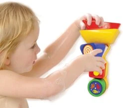 Tolo Bathtime Pour And Spin Shape Sorter Toy -Trixie Verkäufe tolo classic badspeelgoed waterrad 1