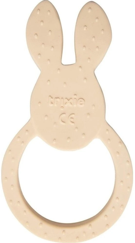 Trixie Beißring Aus Naturkautschuk, Rund - Mrs. Rabbit 2 Trixie Beißring Aus Naturkautschuk, Rund - Mrs. Rabbit – Bild 2