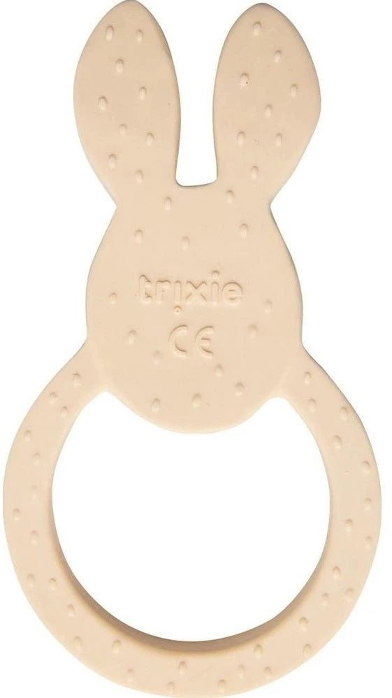 Trixie Beißring Aus Naturkautschuk, Rund - Mrs. Rabbit 1 Trixie Beißring Aus Naturkautschuk, Rund - Mrs. Rabbit