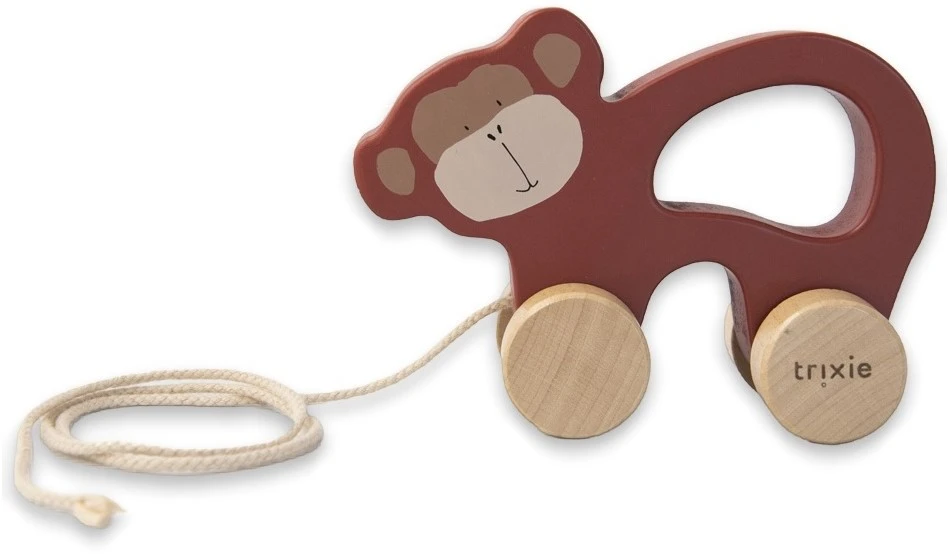 Trixie Holz Nachziehtier - Mr. Monkey 1 Trixie Holz Nachziehtier - Mr. Monkey
