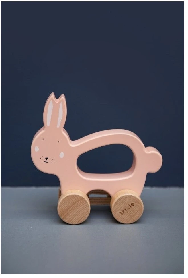 Trixie Holz Nachziehtier - Mrs. Rabbit 1 Trixie Holz Nachziehtier - Mrs. Rabbit