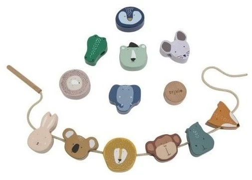 Trixie Holz Schnürspielware Mit Tieren 1 Trixie Holz Schnürspielware Mit Tieren