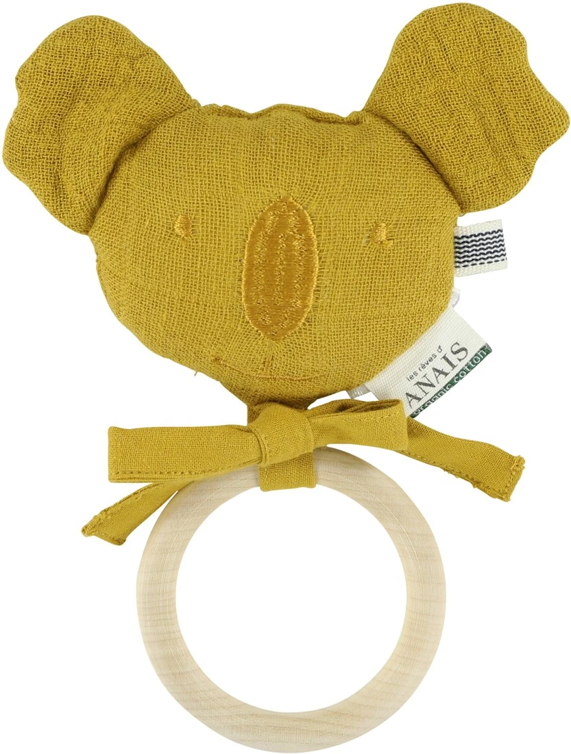 Trixie Koala Beißring - Bliss Mustard 1 Trixie Koala Beißring - Bliss Mustard