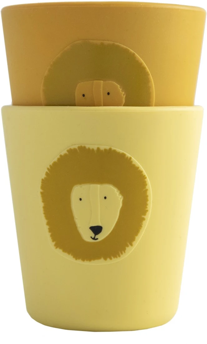 Trixie Silikon Becher 2-pack - Mr. Lion 1 Trixie Silikon Becher 2-pack - Mr. Lion