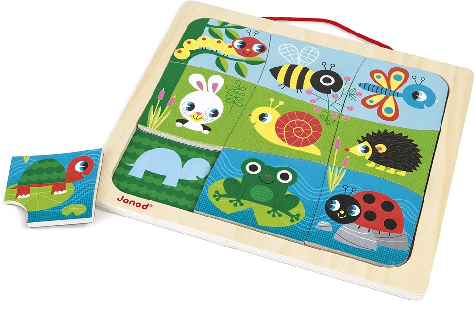 Janod Versteckspiel Holz 1 Janod Versteckspiel Holz