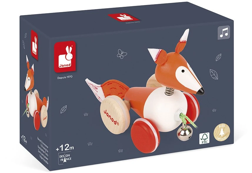 Janod Zigolos Schiebetier Eisbär 2 Janod Zigolos Schiebetier Eisbär – Bild 2